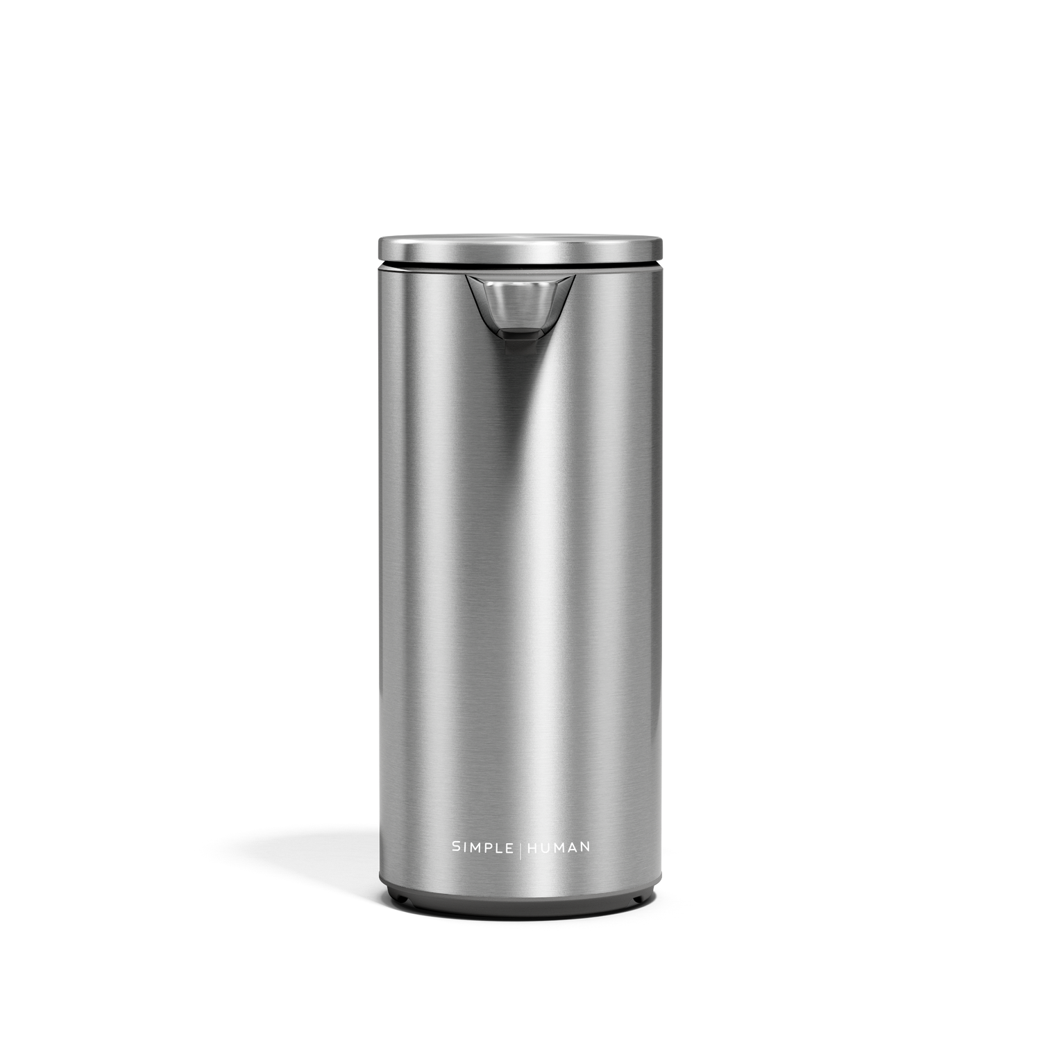 Simplehuman Rechargeable Sensor Pump 9 oz 266ml Brushed Stainless Steel, touch-free dispenser.