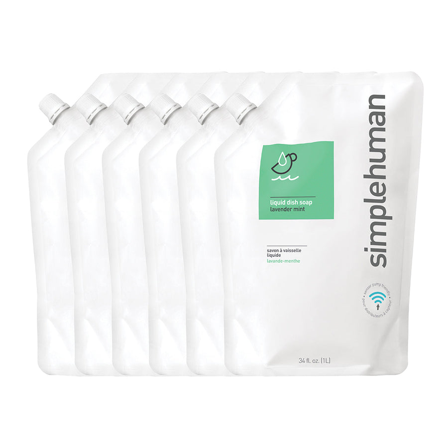 recharge de savon liquide à la lavande et menthe