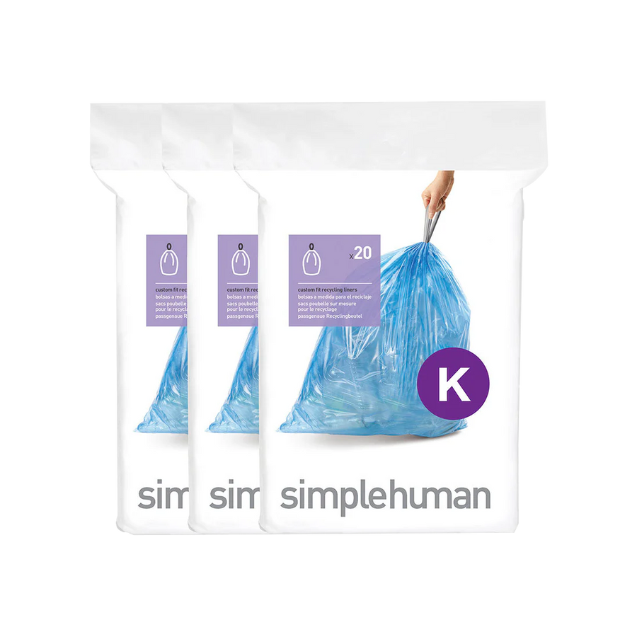 Code K Blue Recycling Custom Fit Liners