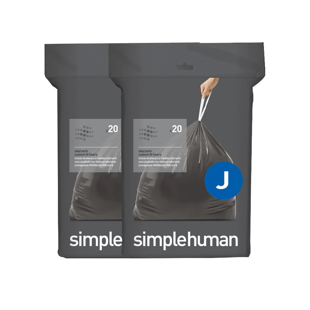Code J Odorsorb Custom Fit Liners - Simplehuman