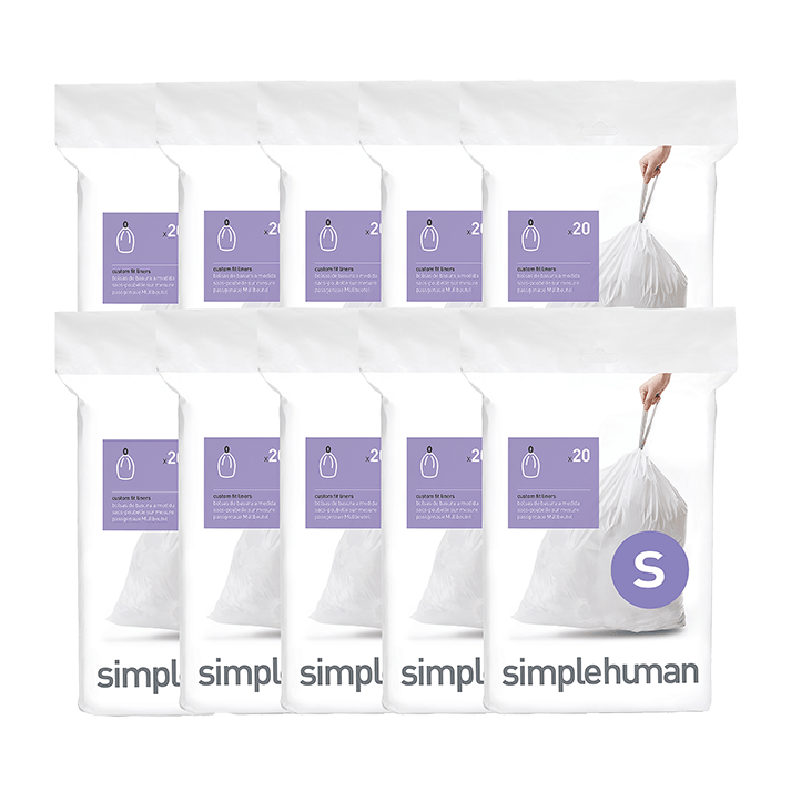 Simplehuman Packaging Box Custom Fit Liner - Code S – Simplehuman