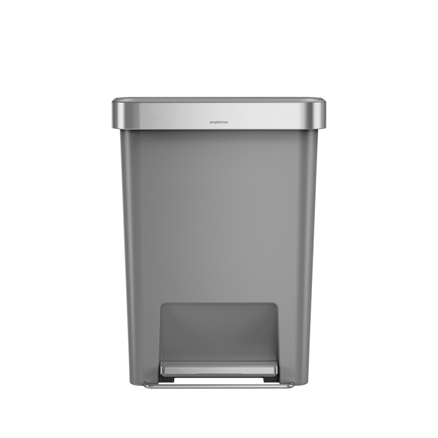 Simplehuman Foot 45L Hybrid Step Can - Simplehuman