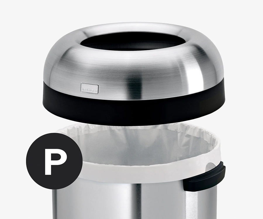 60L bullet open can - simplehuman
