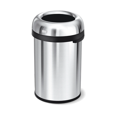 poubelle ronde ouverte 115 litres
