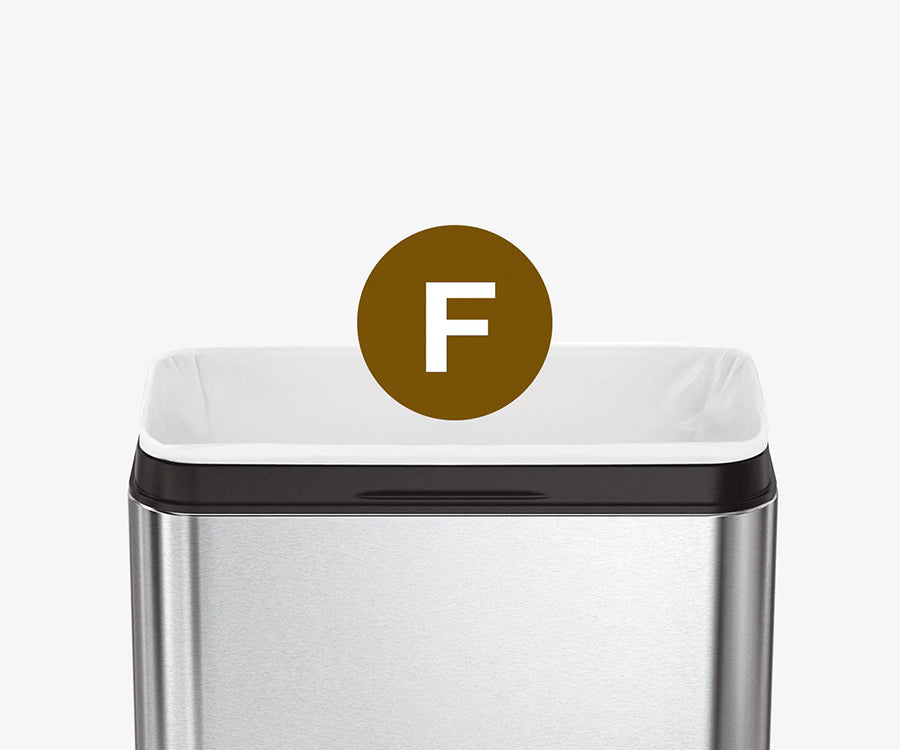 25L Slim Open Can - Simplehuman