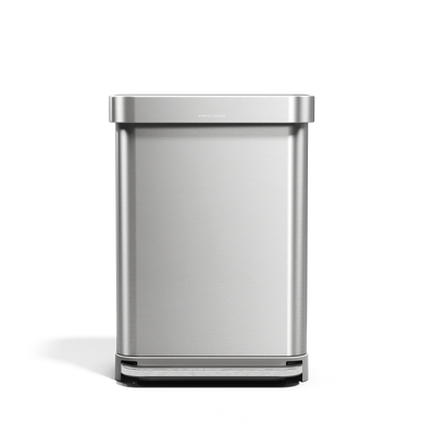 55L Rectangular Step Can with Liner Pocket