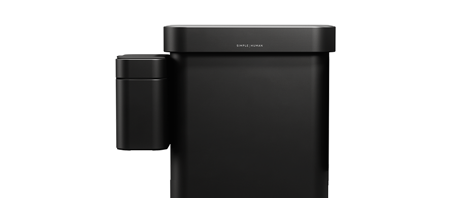 compost caddy - noir mat