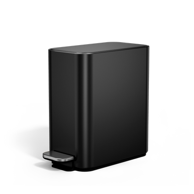 5L Slim Step CanMatte Black