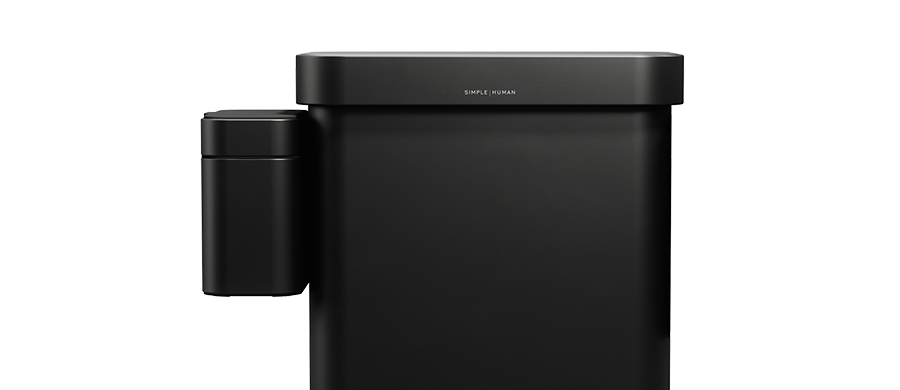 compost caddy - noir mat