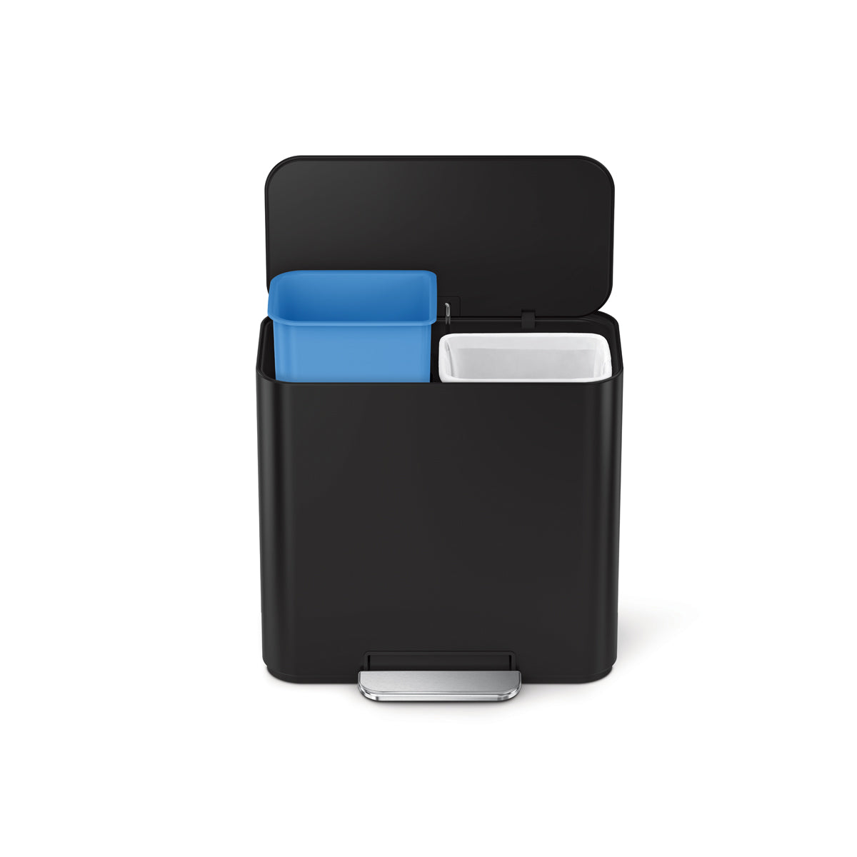 Simplehuman Small Mini Recycler Step Can - Simplehuman