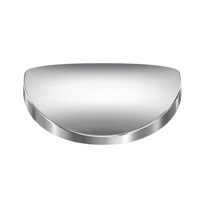 lid, brushed stainless steel [SKU:pd0277]