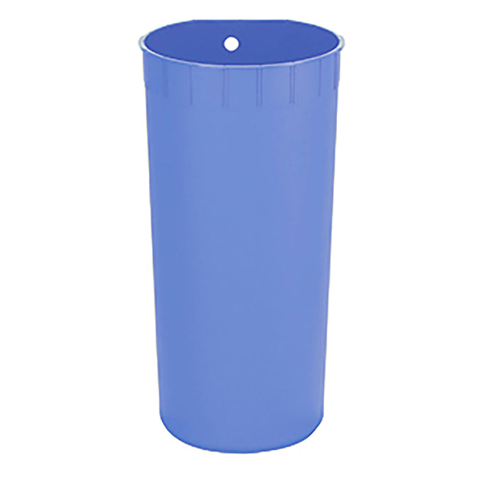 30L blue plastic trash bucket [SKU:pd5016]