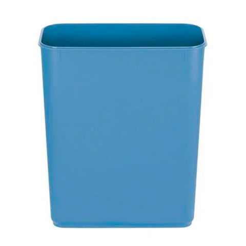 45L blue plastic trash bucket 