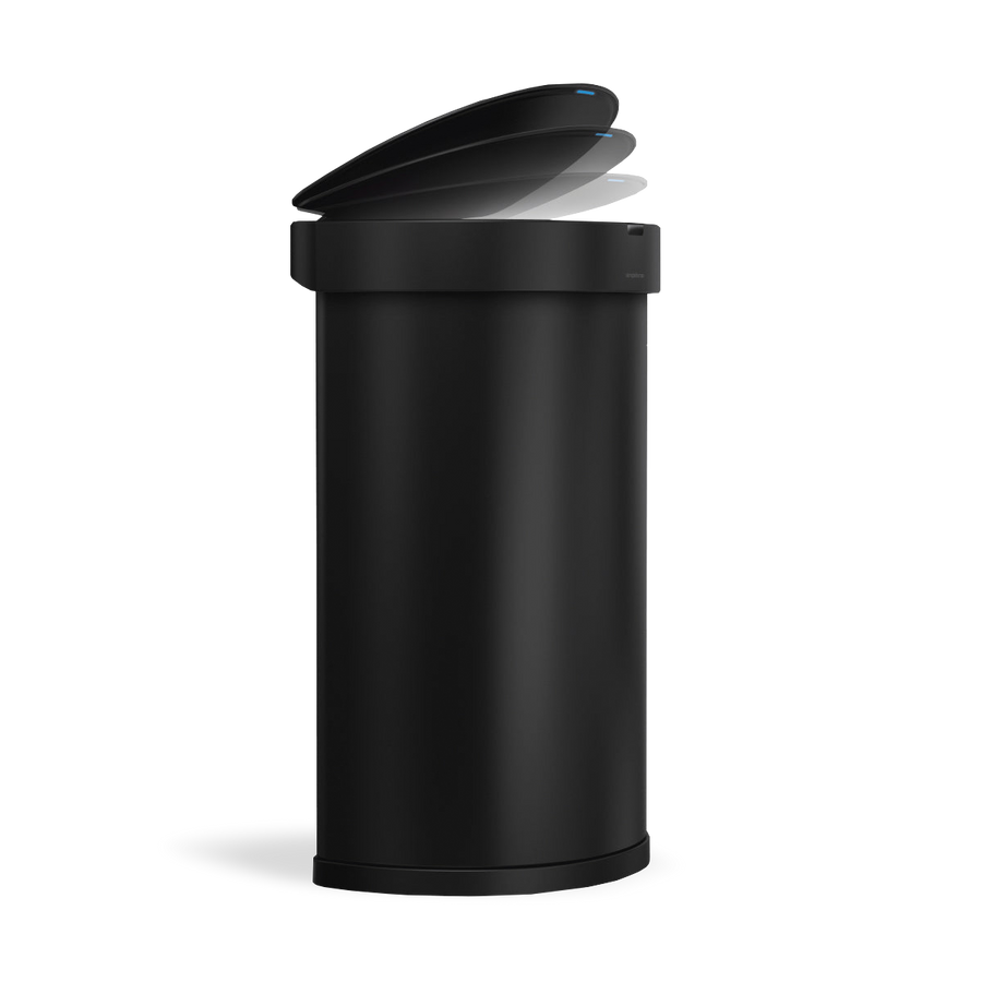 poubelle demi-lune à capteur 45 litres