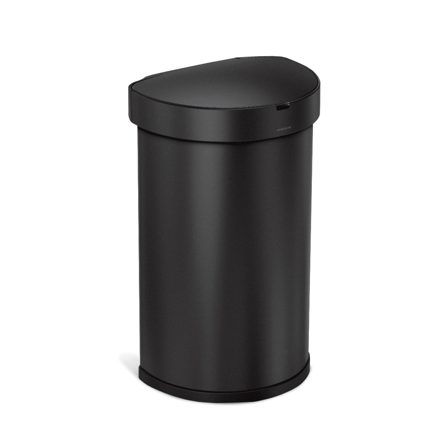 poubelle demi-lune à capteur 45 litres