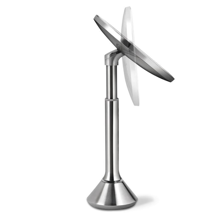 rangement de douche à ressort simplehuman, en acier inoxydable