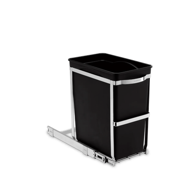 poubelle coulissante pour dessous le comptoir 30 litres