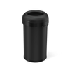 poubelle ronde ouverte 60 litresMatte Black