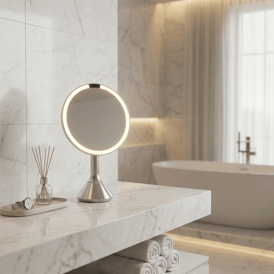 Sensor Mirror with Touch-Control Brightness - Simplehuman