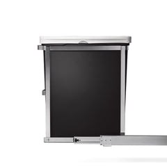 30L under counter pull-out can - side view extended