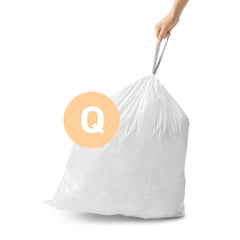 sacs poubelle sur mesure, code Q