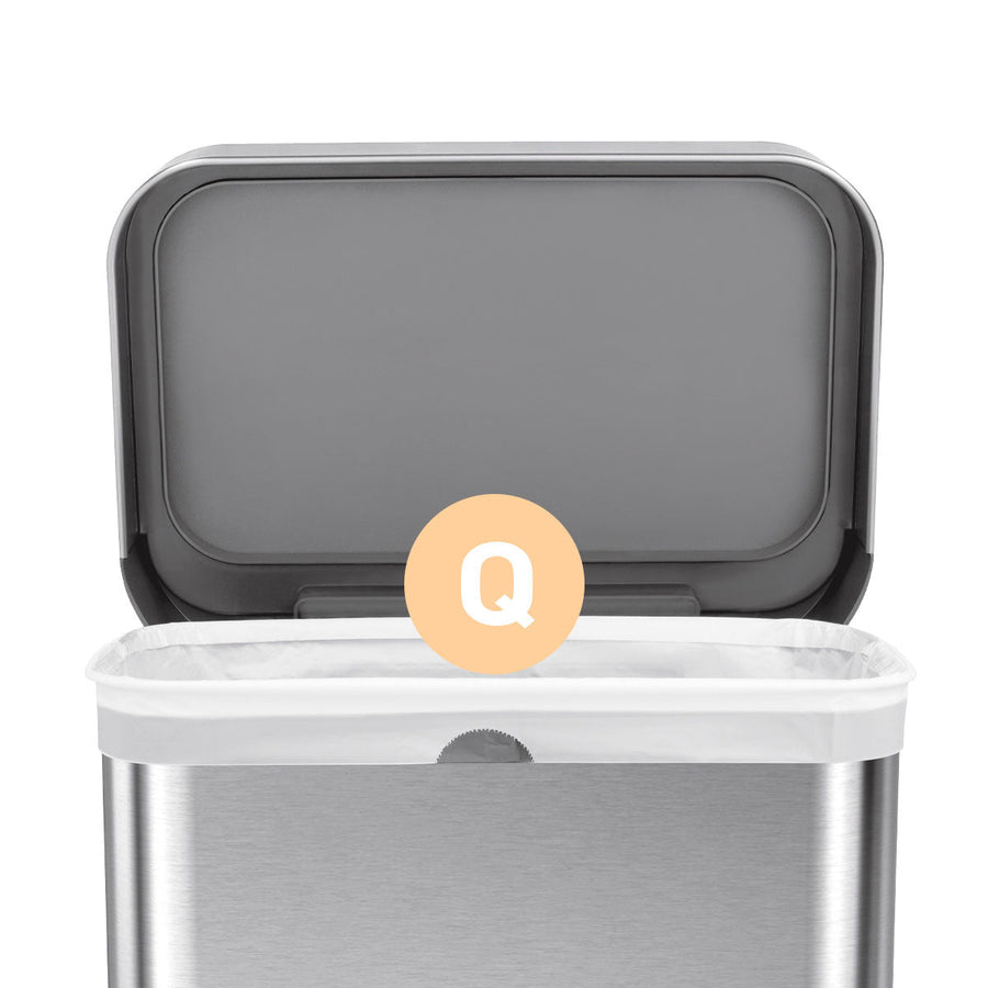 sacs poubelle sur mesure, code Q