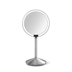 miroir à capteur 12 cm, grossissement en x10, or rose