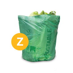 code Z compostable custom fit liners